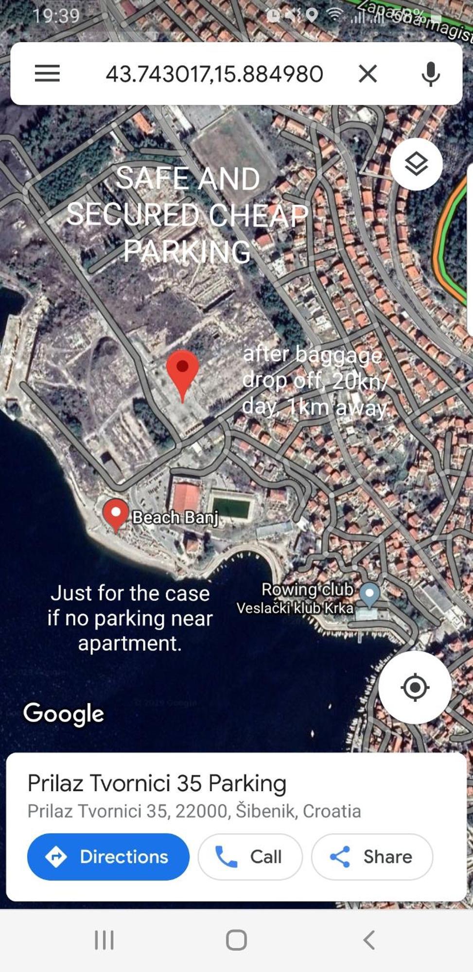 Duje & Roko Apartments Šibenik Eksteriør billede